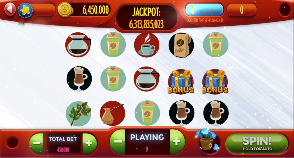 Coffee-Slot Machine Games 螢幕截圖 2