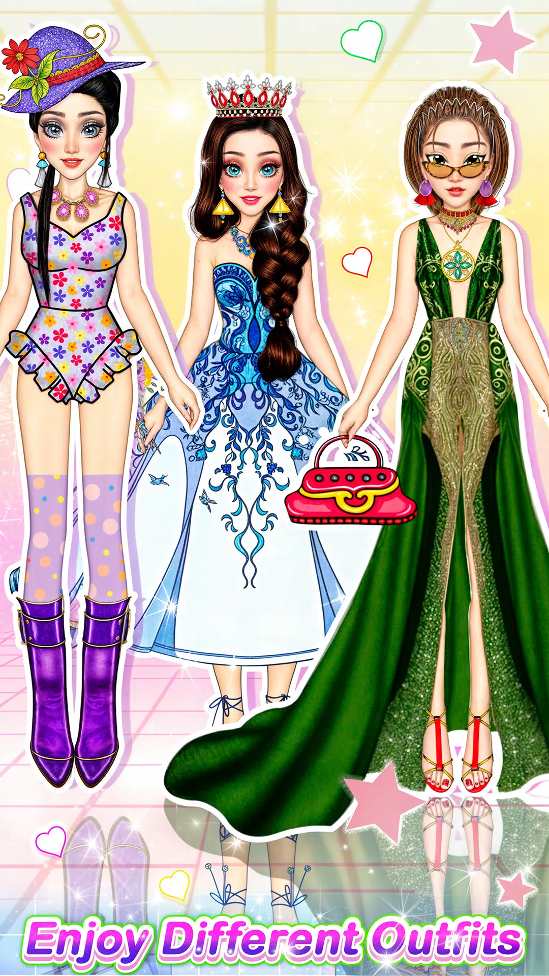 Paper Doll: Dress Up DIY Game Schermafbeelding 2