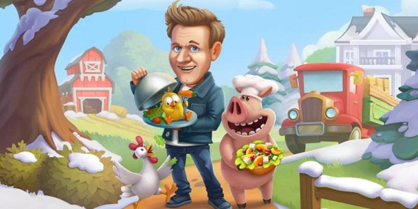 Gordon Ramsay Chefs Up Hay Day crossover