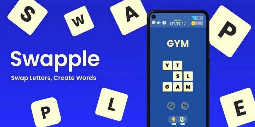 Word Magic : Swapple의 매혹적인  Logic Puzzle 데뷔에 들어갑니다