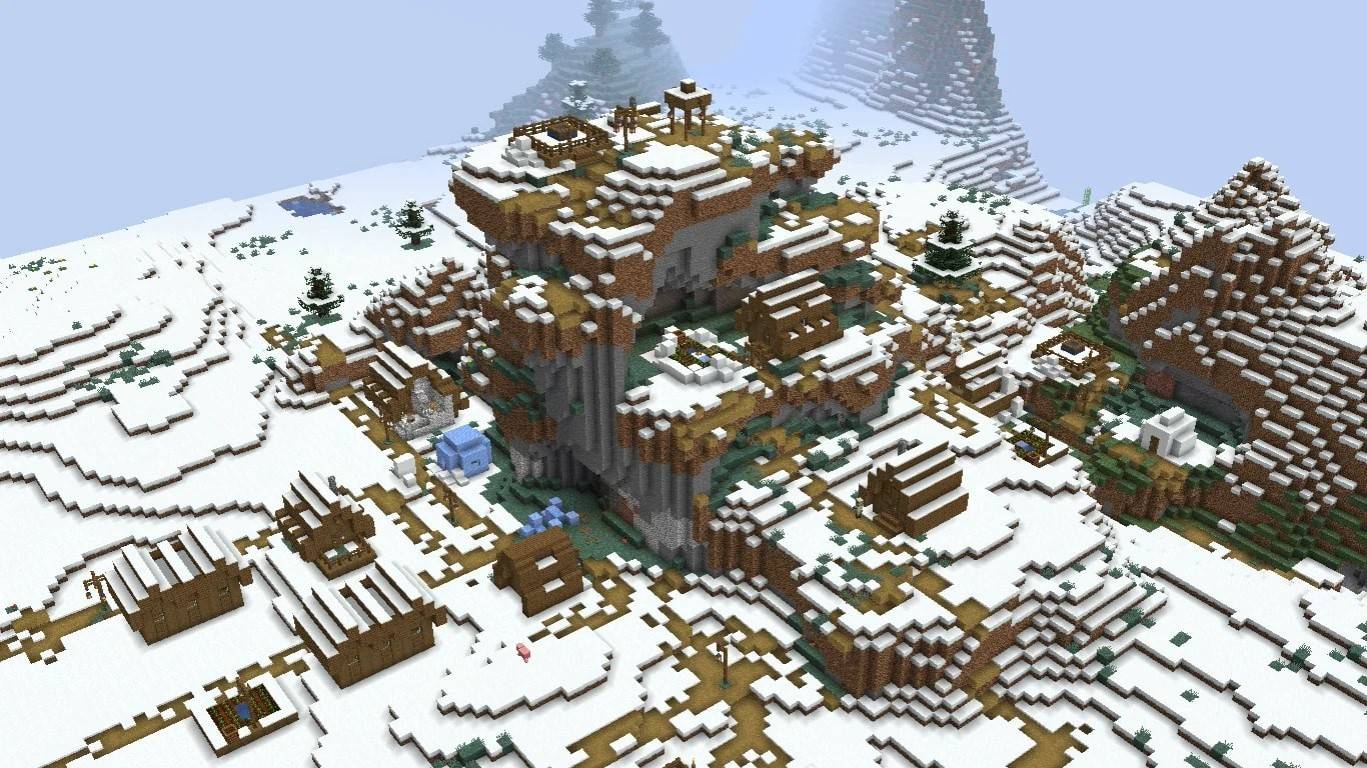 graines de biome de neige minecraft