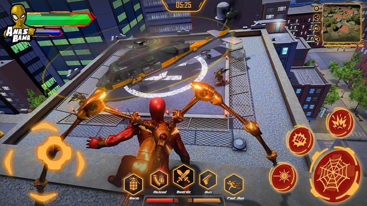 Iron Super Hero - Spider Games Screenshot 2