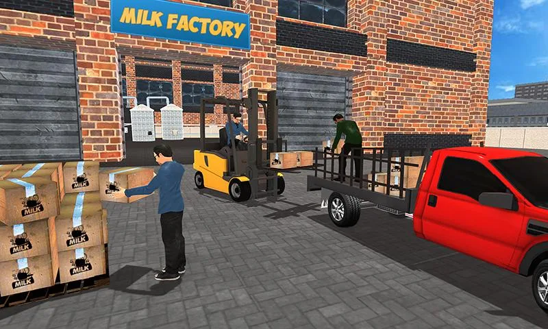 Cow farm milk factory farming Screenshot 3