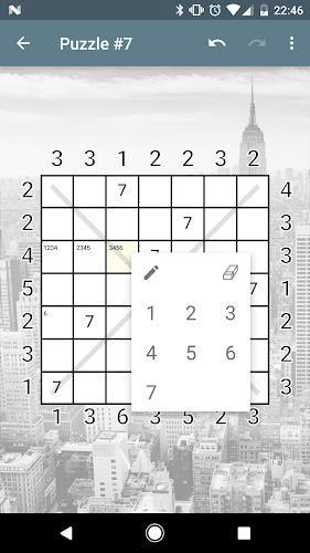 Skyscrapers Number Puzzle Tangkapan skrin 1