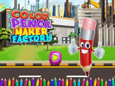 Color Pencil Maker Factory Schermafbeelding 0