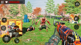 Zombie Games 3D - Gun Games 3D স্ক্রিনশট 1