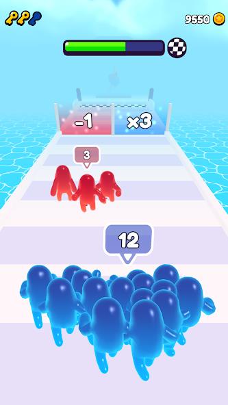 Join Blob Clash 3D: Mob Runner Mod Screenshot 2