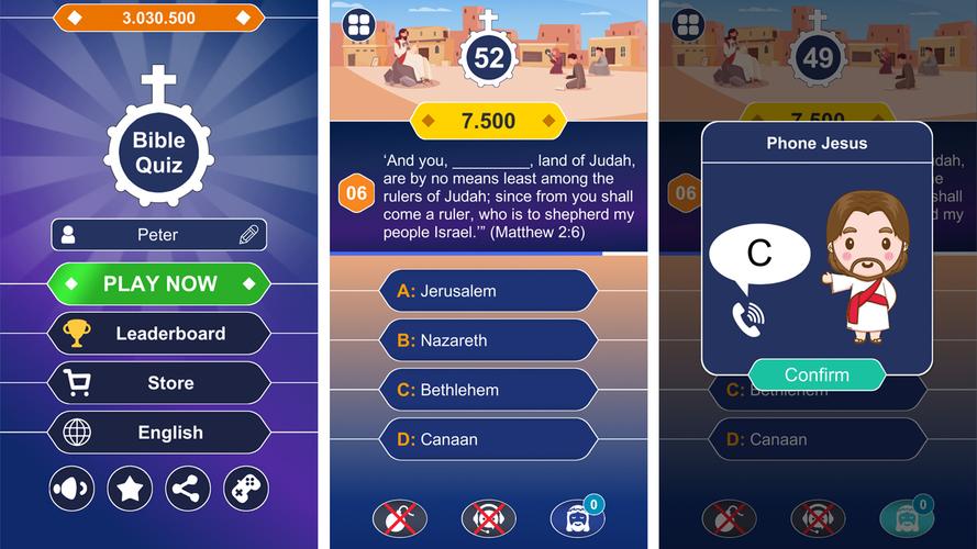 Daily Bible Trivia: Quiz Games Captura de pantalla 0