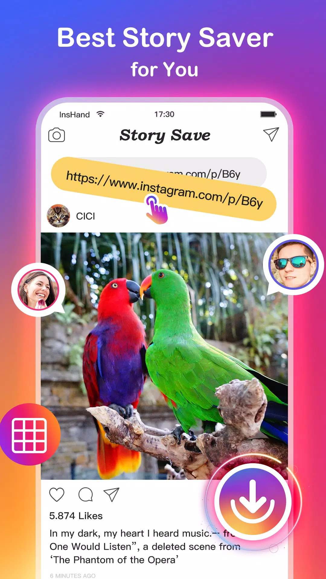 SaveIG for Instagram - Save videos reels photos应用截图第0张