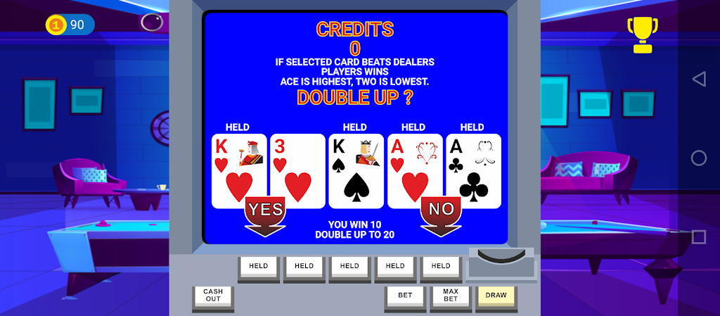 Video Poker Big Bet应用截图第1张