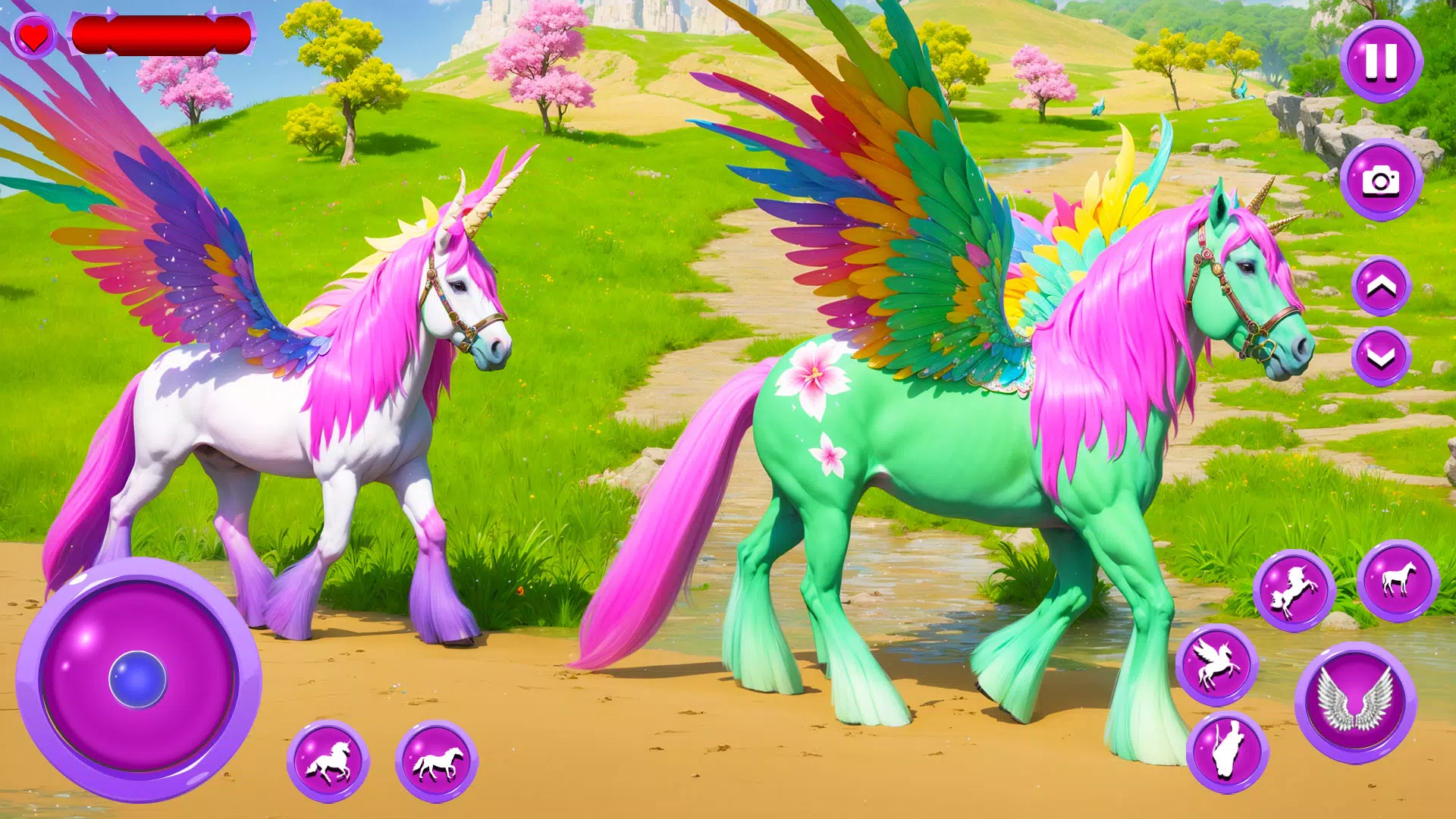 My Unicorn Flying Horse Care Скриншот 1