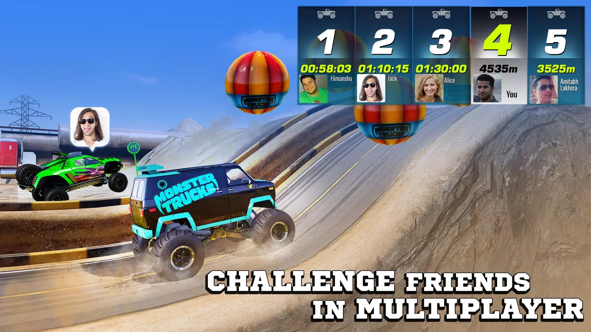 Monster Truck Xtreme Racing Screenshot 1