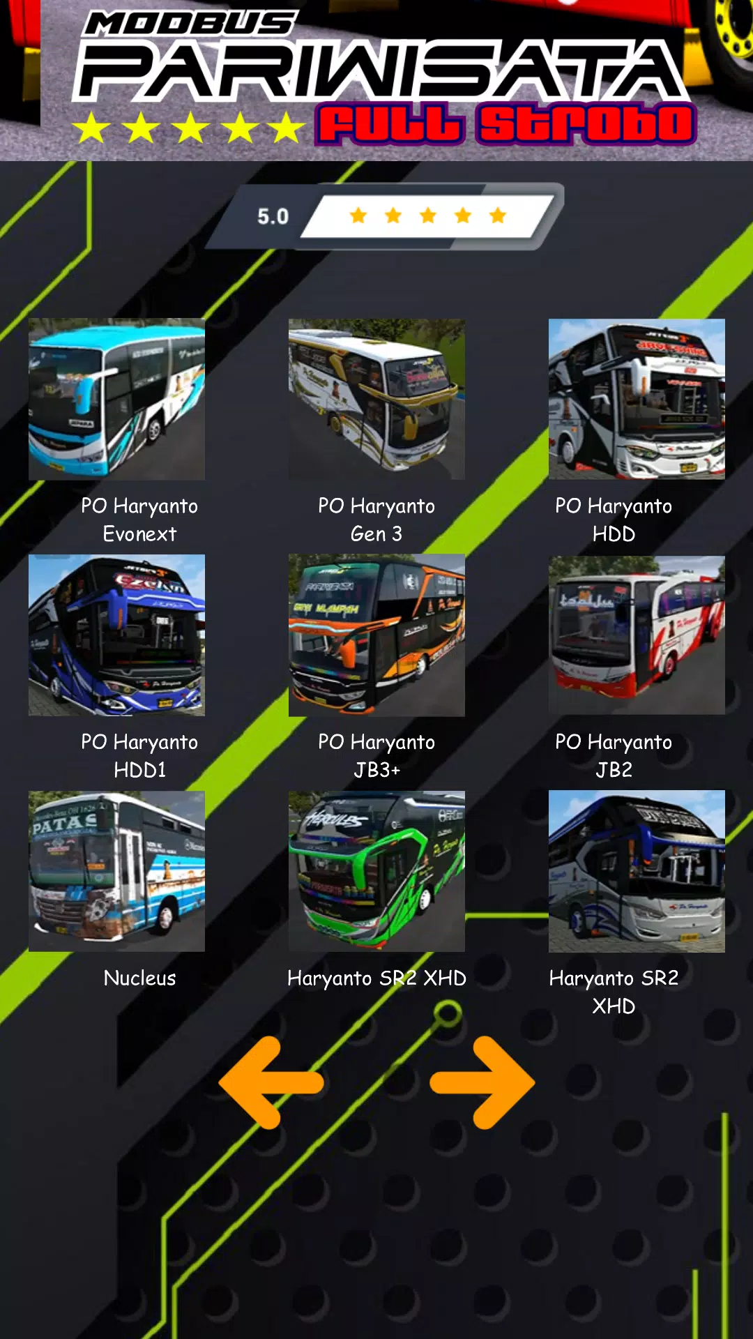 Mod Bus Pariwisata Full Strobo Ảnh chụp màn hình 3