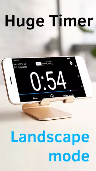 Huge Timer Stopwatch Tabata Screenshot 1