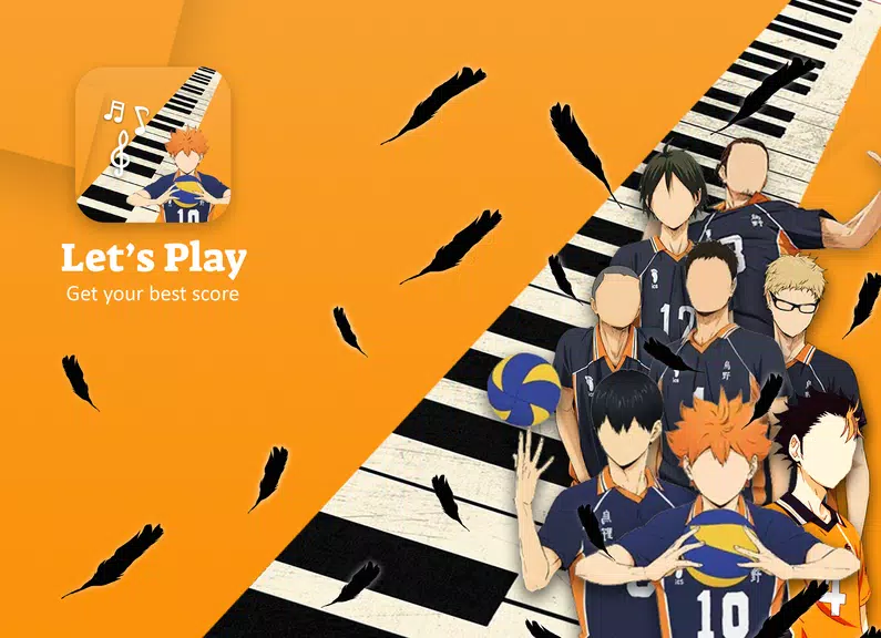 Schermata Game Haikyuu Piano Tiles 0