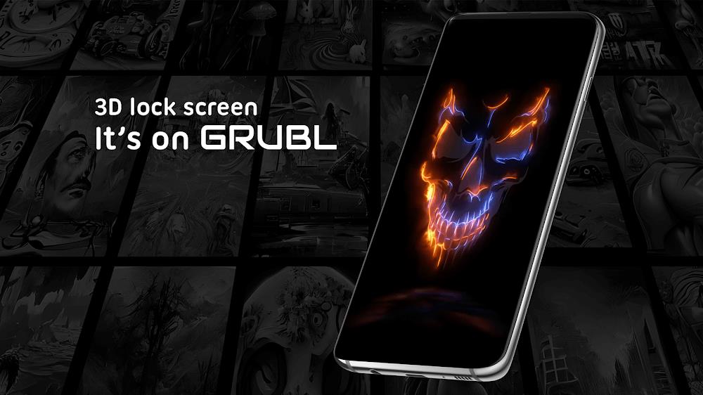 GRUBL™ 4D Live Wallpapers + AI Captura de tela 3