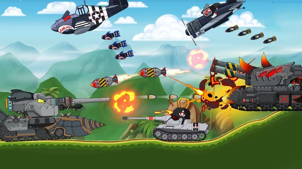 Tank Combat: War Battle Zrzut ekranu 1