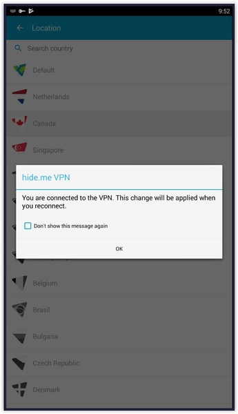 hide.me VPN Ekran Görüntüsü 2