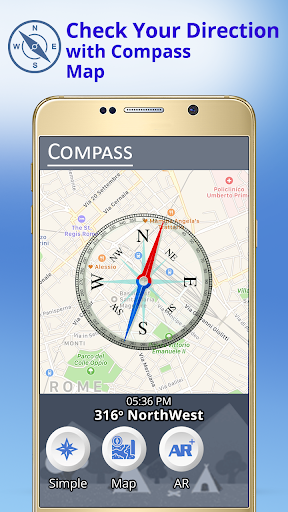 GPS Live Map Navigation - Smart Traveler Captura de pantalla 3