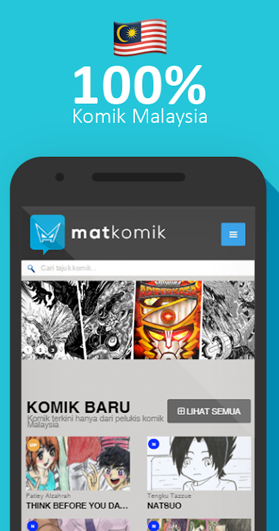 Matkomik - Apps Komik Percuma! 螢幕截圖 0