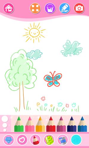 Beauty Coloring Book for Girls Screenshot 1