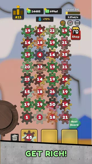 Idle Gear Factory Tycoon 螢幕截圖 1