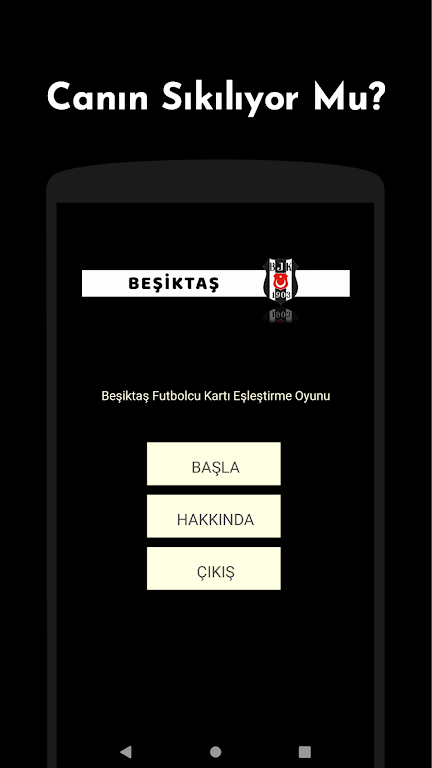 Beşiktaş Futbolcu Kart Eşleştirme Oyunu Captura de pantalla 0