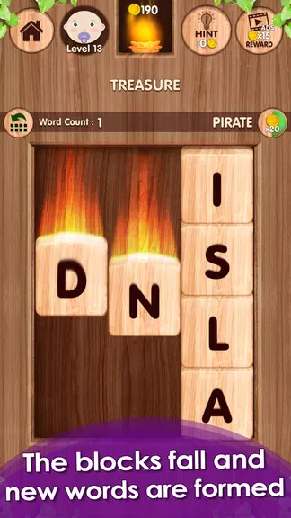 Falling Word Games - Addictive 스크린샷 1