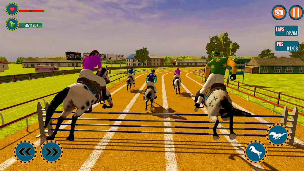 Horse Riding:Horse Racing Game Schermafbeelding 2