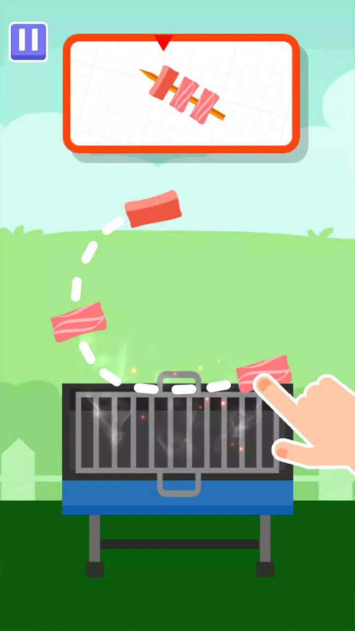 BBQ Line Frenzy Screenshot 1