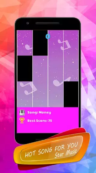 Cardi B - Piano Tiles スクリーンショット 2