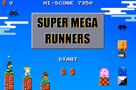 Super Mega Runners:Stage Maker स्क्रीनशॉट 0