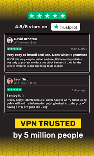 Hot VPN: Super Fast & Safe Tangkapan skrin 2