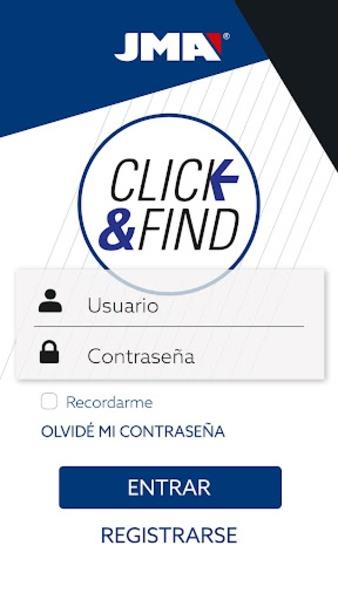 Schermata Click&Find 3