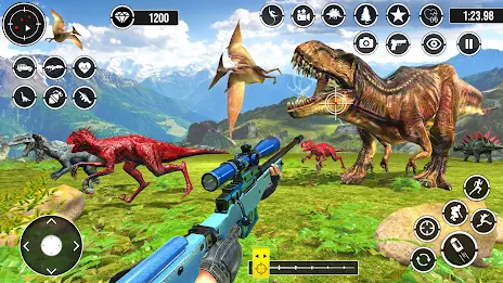 Real Dino Hunting 3D shooting 스크린샷 3