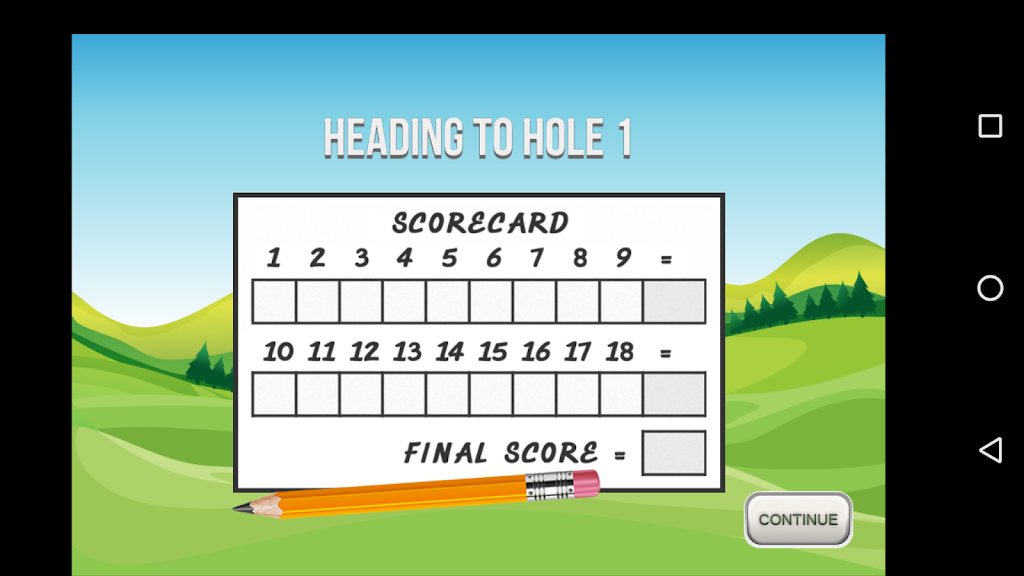 Golf Solitaire 18 螢幕截圖 3