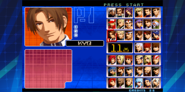 KOF 2002 ACA NEOGEO ဖန်သားပြင်ဓာတ်ပုံ 2