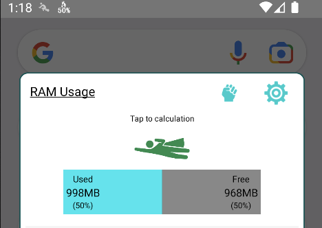 RAM Calc – RAM Cleanup Mod Capture d'écran 1