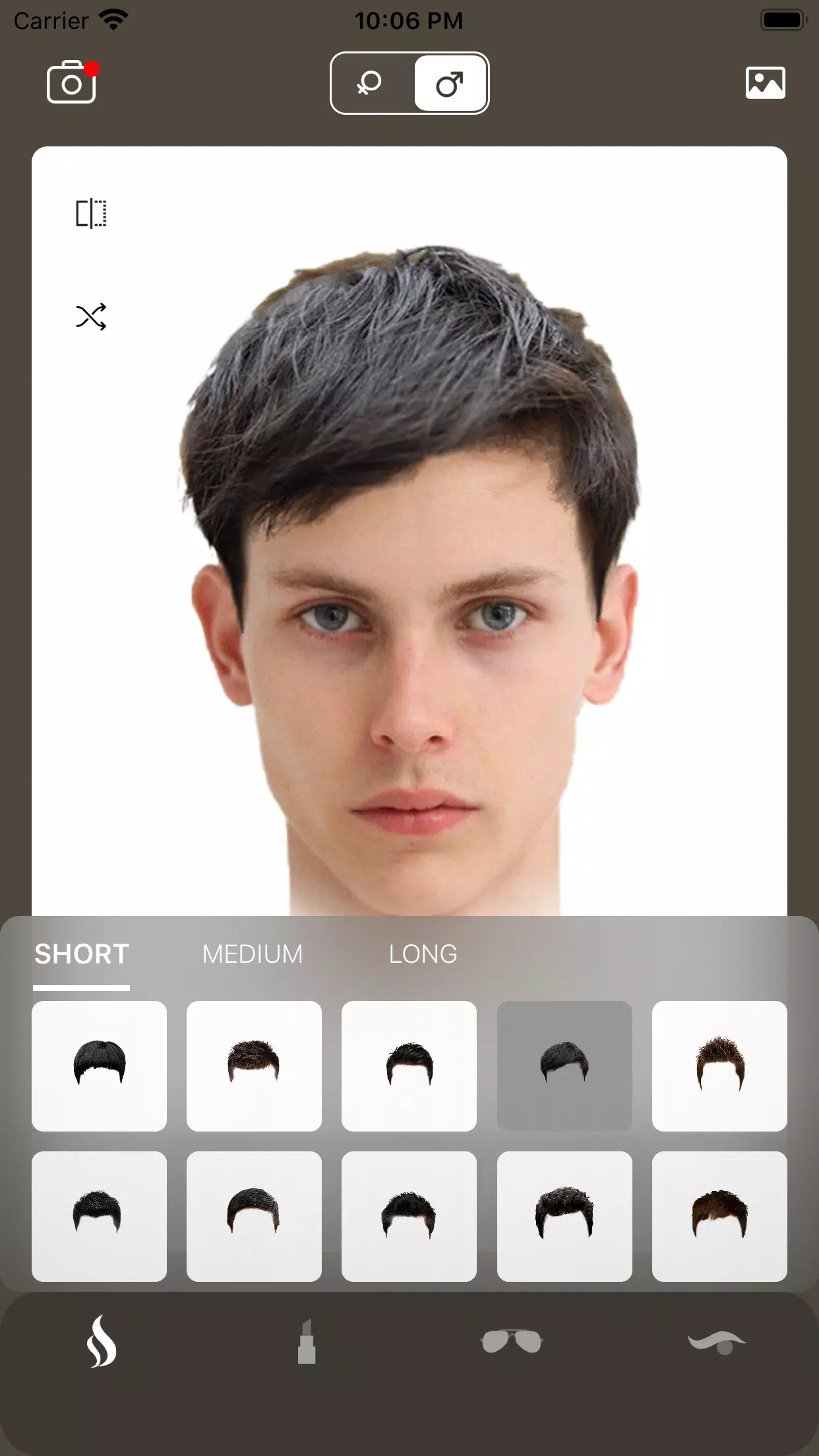 AI Hairstyle Try On・Bangs・Wigs Ekran Görüntüsü 2