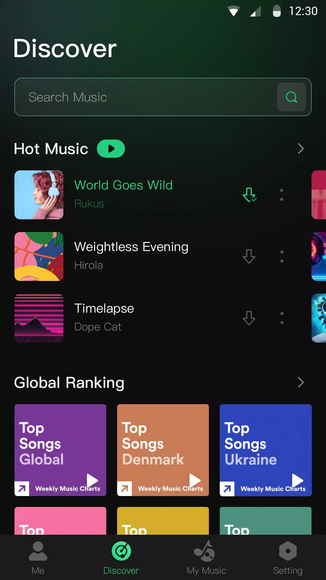 MP3 Player 螢幕截圖 0