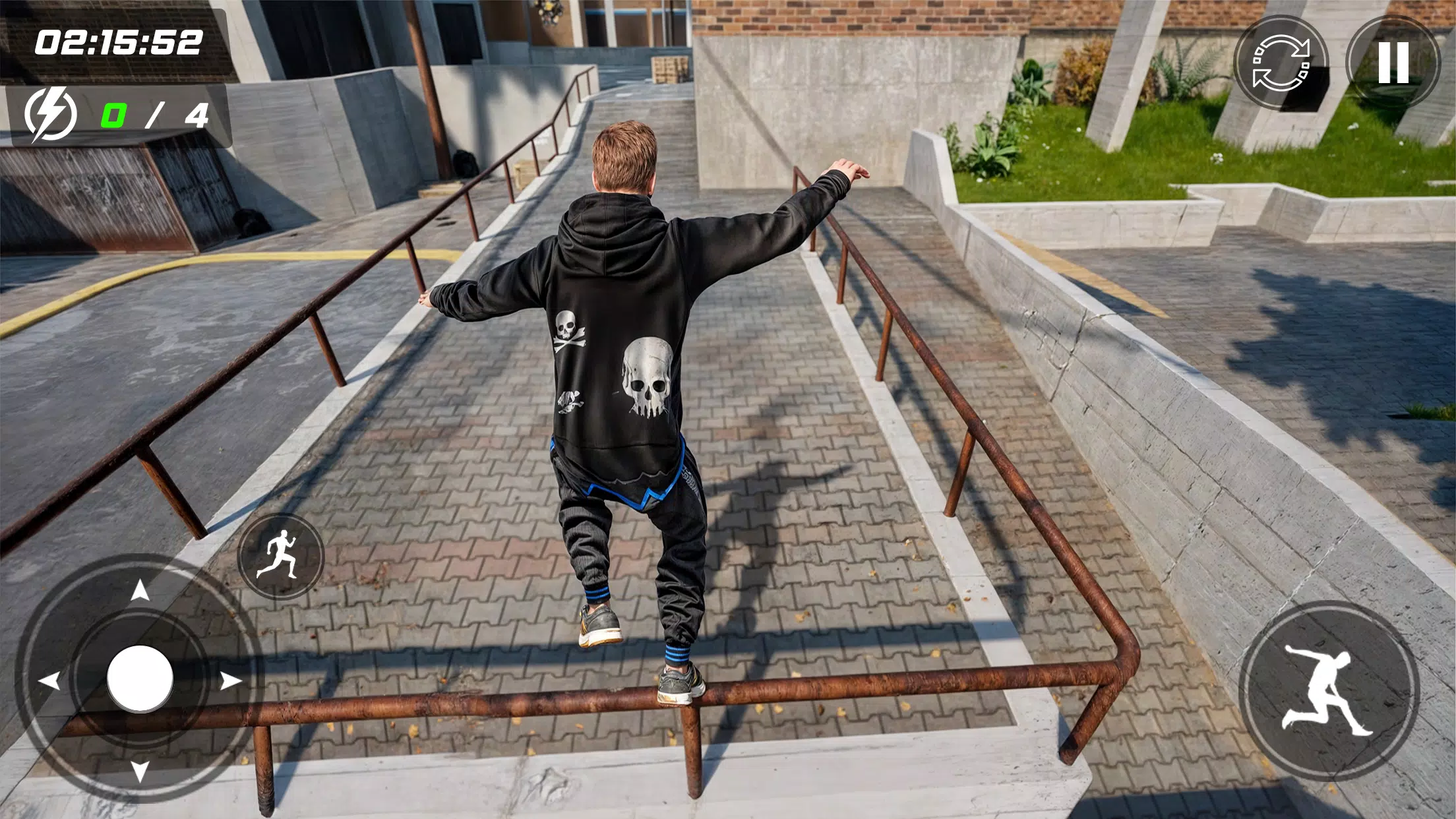 Going Up Rooftop Parkour Games 螢幕截圖 2