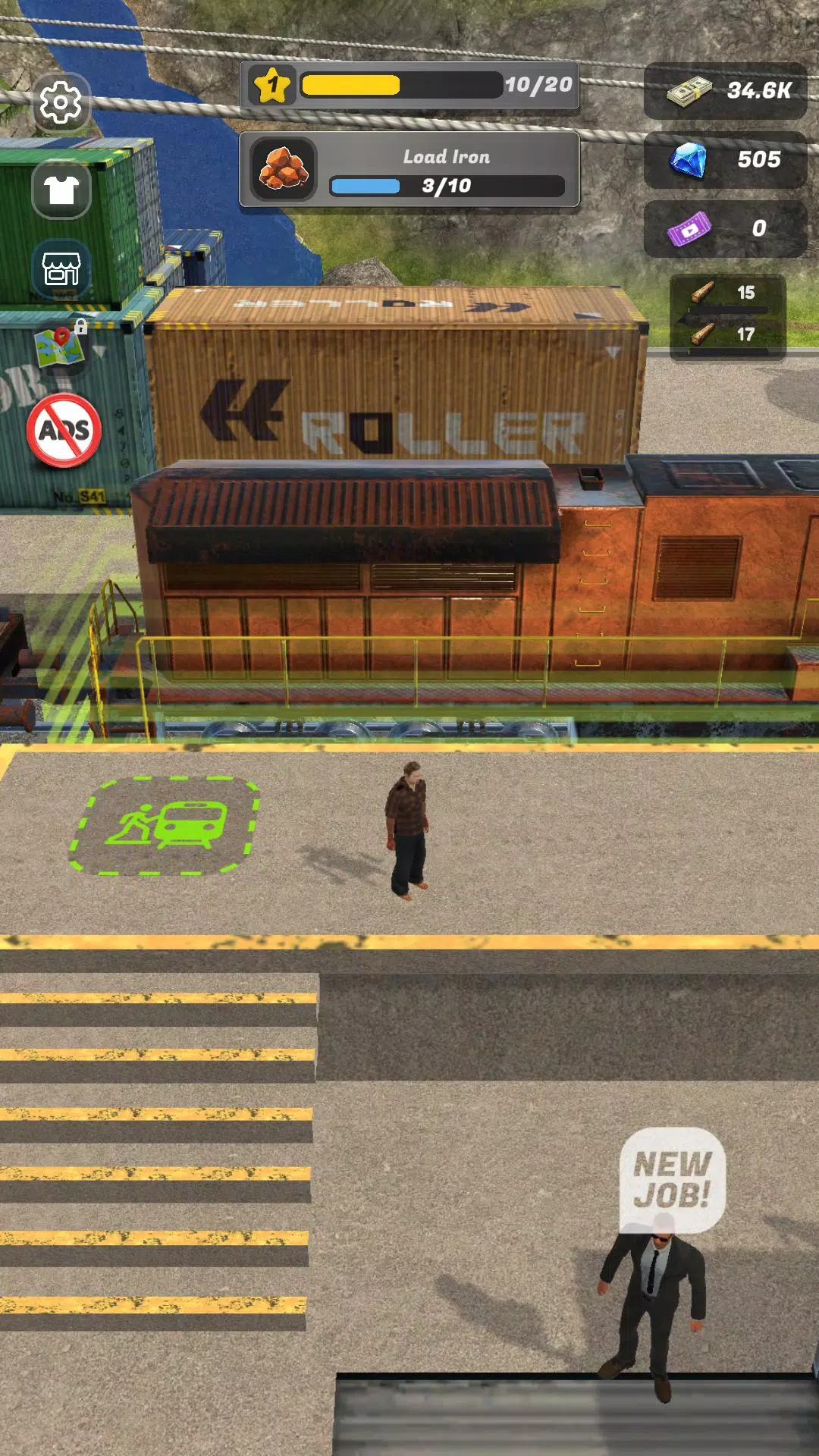 Cargo Train Station Скриншот 3