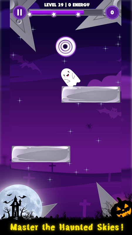 Ghost Glider: Spooky Adventure Ảnh chụp màn hình 3