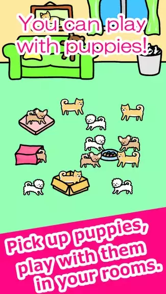 Play with Dogs - relaxing game 螢幕截圖 1