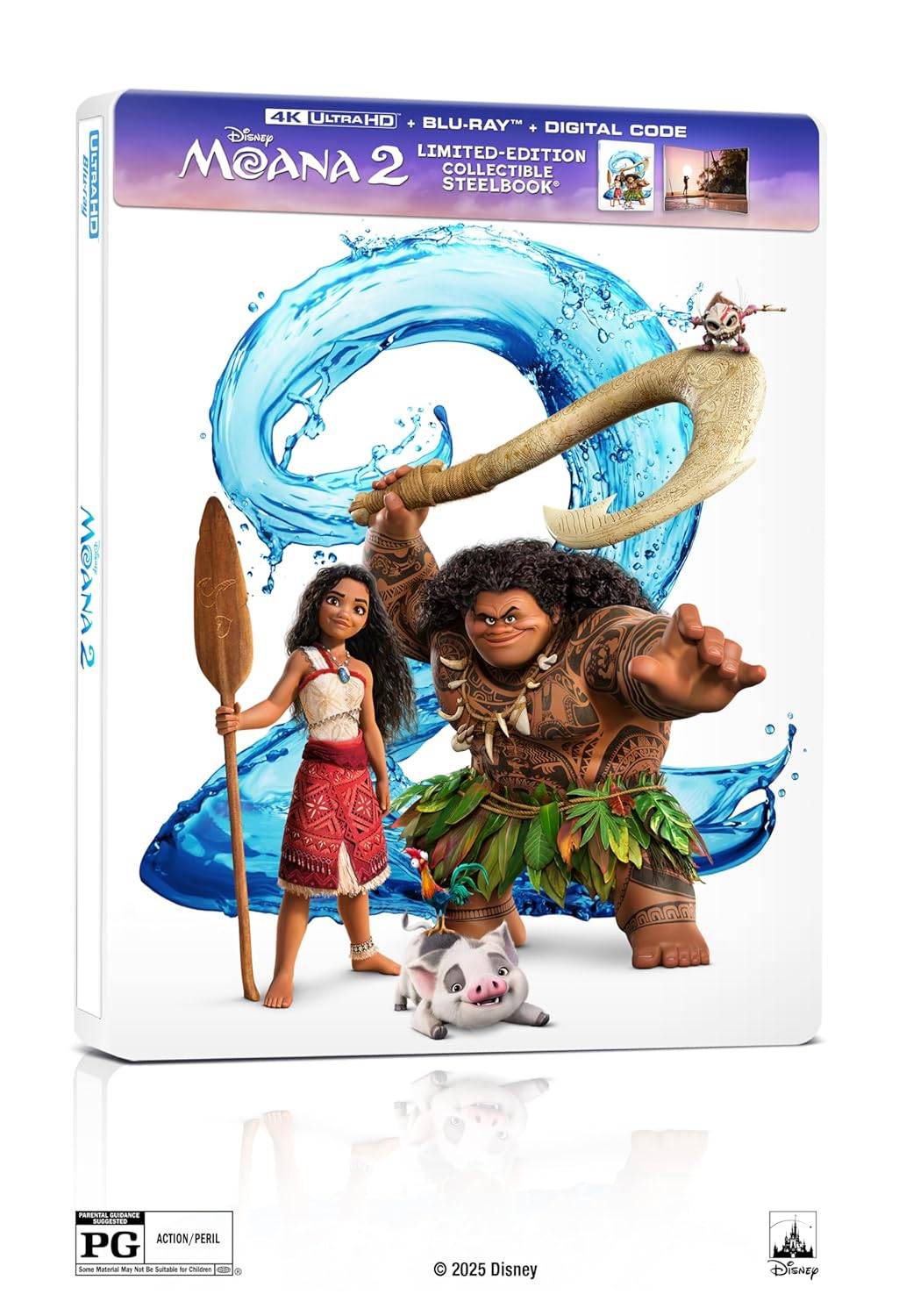 Moana 2 siderbook 4k: pré-encomendas abertas