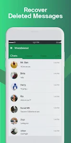 WhatsDelete:View Deleted Messages & X-Status saver Ảnh chụp màn hình 0