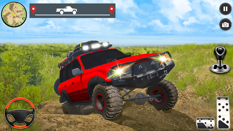 Schermata 4x4 Turbo Jeep Racing Mania 0