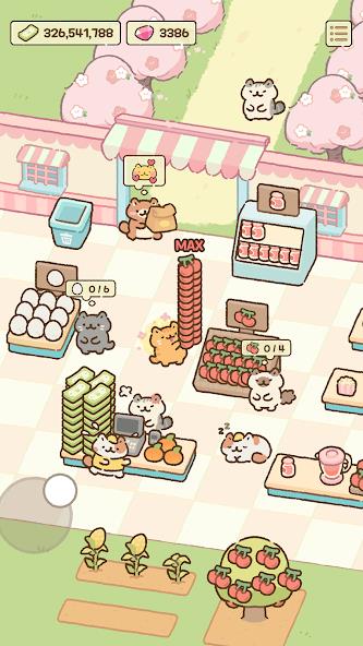 Cat Mart: Cute Grocery Shop Mod スクリーンショット 0