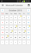 Moniusoft Calendar Screenshot 0