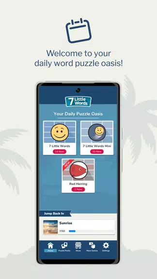 7 Little Words: Word Puzzles Screenshot 2